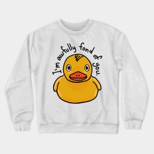 Rubber Ducky Crewneck Sweatshirt